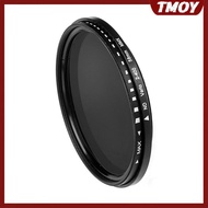 TMOY Fader Variable ND Filter Adjustable ND2 To ND400 Neutral Density 40.5 43 46 49 52 55 58 62 67 7