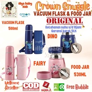 TERMOS Crown Snuggle Fancy Vacuum Jar Thermos Food Storage 530ml CR6838 | SNUGGLE BY CROWN VACUUM FL