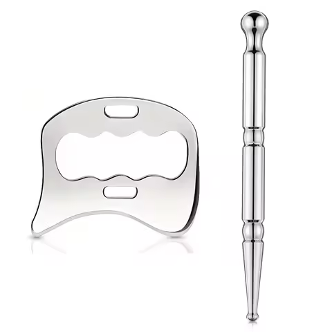 Gua Sha Stainless Steel Massage Tools Muscle Scraper Tool Facial Reflexology Tools Physiotherapy Too