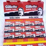 ใบมีดโกน Gillette SUPER THIN  20/1แพ็ค