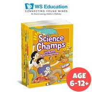 WS E - Science Champs All Titles - Age 6-12+ Children Primary School Science Comic, MOE Syllabus