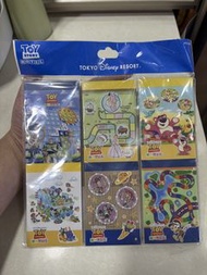 全新日本 東京迪士尼 Disney  Hotel Toy Story 反斗奇兵 巴斯光年 胡迪 貼紙