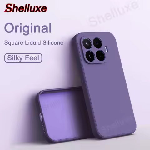 Shelluxe Square Original Liquid Silicone Case For Xiaomi 17T Pro Xiaomi17T Xiomi Mi17T Pro 5G Global