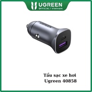 30W car charger with Type C USB A port Ugreen 40858 CD130