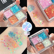Dikalu Twinkle Eyeshadow Palette 4 Glitter Eyeshadow Palette - TC1976