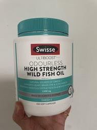 澳洲代購 Swisse 高濃度深海魚油膠囊 無腥味1500mg 400粒