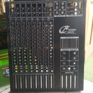 Panel Plate mixer 8ch (6Tone,4 Aux,2 sub grub)