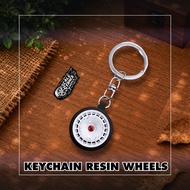 Resin Wheels OZ Racing DTM Scale Stance WheelsKeychain