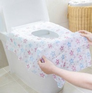 ONE - 10張 3D 立體防水衛生坐廁套 廁所衛生坐墊紙 廁所衛生坐墊紙 公厠馬桶座墊紙 有效隔離細菌 防水抗菌厠所墊 (10片裝)