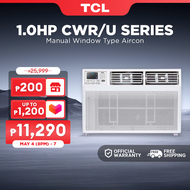 TCL 1.0HP Aircon Window Type with Remote - TAC-09CWR/U