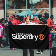 Superdry logo (2) Personalized Home Decoration Interior Garden Decoration Flag Outdoor Decoration Flag Ready Stock 152x90cm