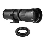 Camera MF Super Telephoto Zoom Lens F/8.3-16 420-800mm T2 Mount with AI-mount Adapter Ring Universal
