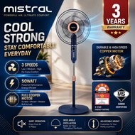 Mistral Stand Fan 16"MSF165TMB | Stand Fan | ELBA STAND FAN 16” ELBA ESF-J1656(BK) | KIPAS BERDIRI |