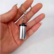 Silver Portable Mini Aluminum Pocket Ashtray - BX1AT250(2)