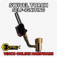 OREX Swivel Torch Self-Igniting Brazing Torch Gas Torch PRO-8390