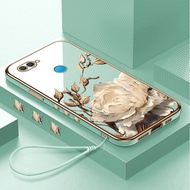 LOKAL OPPO A12 A7 A5S A12S A78 4G For Local Stock Lanyard Free Phone Case Hp Casing Softcase Kesing 