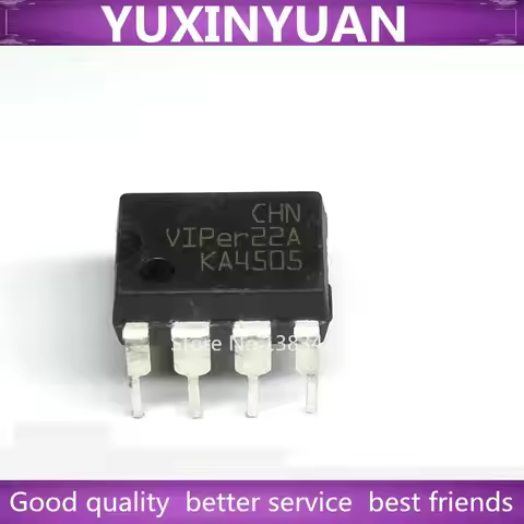 5PCS/LOT VIPer22A VIPer 22A DIP-8