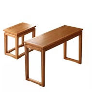 Classical Manufacturer Baixian Copy Table Supply Wholesale Retail Rubber Wood Solid Wood Desk Chines