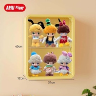 ช่องเก็บของใสอะคริลิก Display Box สำหรับตุ๊กตา Disney Dimoo พลาสติกสำหรับเก็บของในครัวเรือนสำหรับผู้