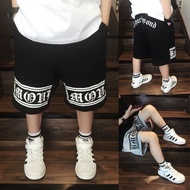 Boys' clothes boys' and girls' hip hop hip-hop hip-hop dance clothes Sanskrit letter printed sweatpa