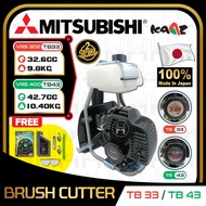 MITSUBISHI MEIKI KAAZ TB33 / TB43 Brush Cutter [100% Made In Japan] ‼️ Mesin Rumput MEIKI KAAZ Heavy