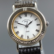Near MINT ORIENT D852F3-00 White Quartz 22.4mm Ladies Watch