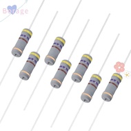 BORRAONE 470 Ohm Resistor, 4 Bands 2W, Easy to us 5% Tolerance Carbon Film Resistors for DIY Electro
