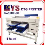 4 Print Head DTG Printer Direct to Garment Printing Machine With Fast Speed Double Working Station