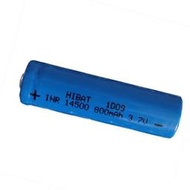 =阿美e族=[新品]14500鋰電池 3.7V / 800 mAh  led手電筒/腳踏車/自行車.