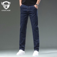 EAGLADE Casual Stretch Denim Pants 982 in Blue C03