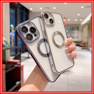 ì-phone 14 13 Series Luxury Hole Lens Protection Soft TPU Clear Cover Case Casing IP14PRO MAX IP 14P