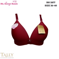 KATUN TALLY BRA BH 2877 | CUP B | 3/4 CUP | No Wire | Thin Foam | SIZE 36-40 | HOOK 3 | FINE COTTON 