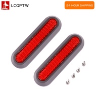 2pcs Red Yellow Safety Reflective Rear Wheel Hub Cover Protective Back Shell for Xiaomi Mi Electric Scooter Pro 2 Accessories