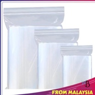( Big Size) 100pcs Plastic Zipper Bag / Transparent Packaging Plastic Bag with Sealable Zipper / Zip