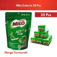 Nestle Milo Act V Cube Isi 25 Pcs Milo Cube Pouch
