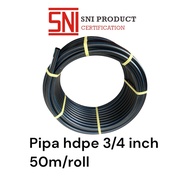 25mm HDPE Pipe 50 Meters – PN10 Flexible Pipe