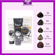 (KOREA DRAMIX )Squid Ink hair Treatment Color Cream 250g x 2 (Original)1N, 3N, 4N, 5N and 7N 5CR