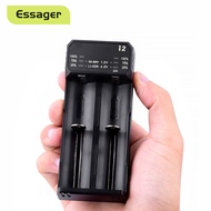 Essager 18650 Battery Charger Universal Rechargeable Battery Charging For AA AAA Lithium Li ion USB 