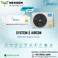 MIDEA System 2 Aircon WIFI (5Tick)