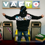 Oneonenine Ksr Hoodie Vacto Black Series - Screen Printed Unisex Fleece Motorcycle Sweater