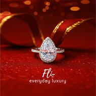 Fliz - TEARDROP Ring - Teardrop Ring Adjustable silver 925 S925 Silver925 CS20277