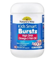 Nature's Way - 兒童DHA魚油膠囊 180粒 (平行進口) 新舊包裝隨機發貨
