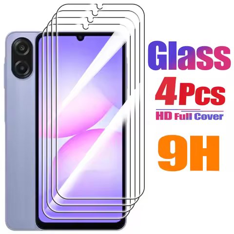 4pcs Screen Protector For Samsung A17 A07 HD Tempered Glass For Samsung Galaxy A56 A36 A26 A16 4G 5G