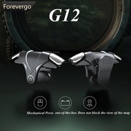 FOREVERGO G12 Mobile Phone Gaming Trigger Game PUBG Joysticks Gamepad ABS Aim Key Button L1 R1 Contr
