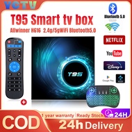 T95 smart TV 13.0 2.4G+5GWIFI BT5.0+Live channel