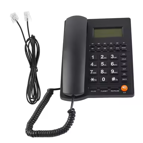 Desk Caller ID Telephone L019 3 English Trade Call Desk Display Caller ID Telephone for Home Hotel R