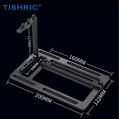 TISHRIC PCIE 5.0 4.0 3.0 Riser Cable Holder PCI Express X16 X4 X1 For Video Graphics Card Network WI
