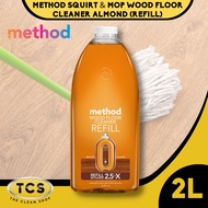 Method Squirt & Mop Wood Floor Cleaner Almond (Refill) 2L