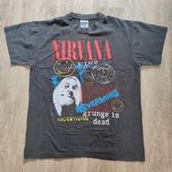 Kurta COBAIN Original Bootleg Bleached Bio Soft Fade Always Tour shirt Rock Band Navara vintage heav