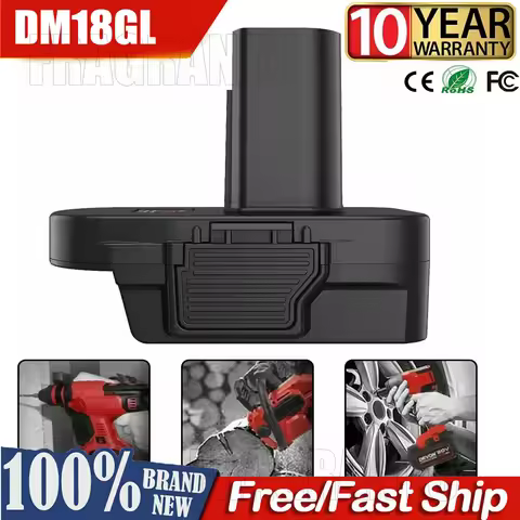 DM18GL Battery Adapter for Milwaukee 18V for DeWalt 20V Lithium Battery Convert to only for Craftsma